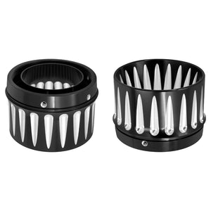 Embouts de silencieux 4,4" aluminium pour Harley Touring - vue 6