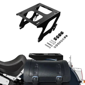 Porte-bagages solo amovible pour Harley-Davidson Softail 2018-2024 (FLSL, FLDE, FXBB, Street Bob, Heritage Classic, Deluxe, Slim) - vue 1