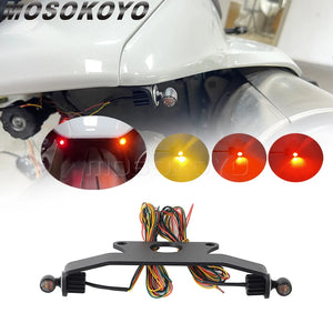Mini clignotants arrière LED avec support pour Harley Sportster S - vue 1