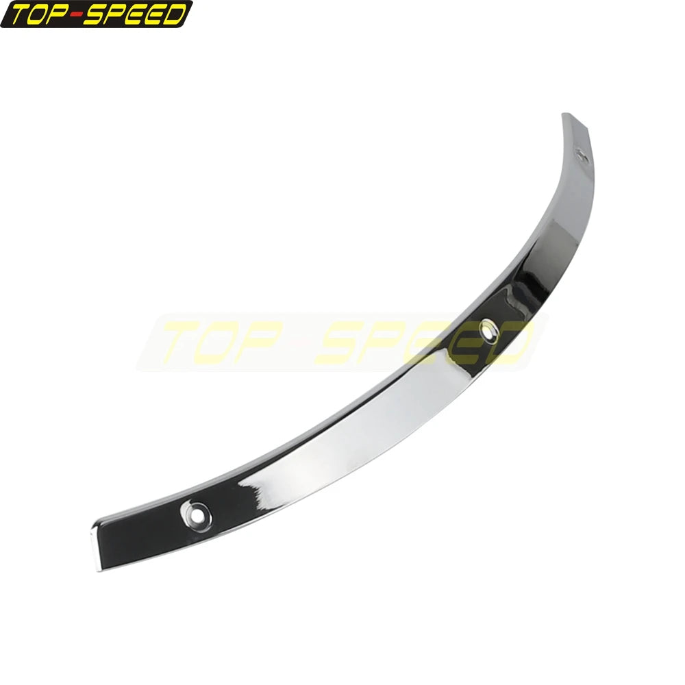 Bandeau chromé de garniture de pare-brise pour moto Harley-Davidson Touring - vue 5
