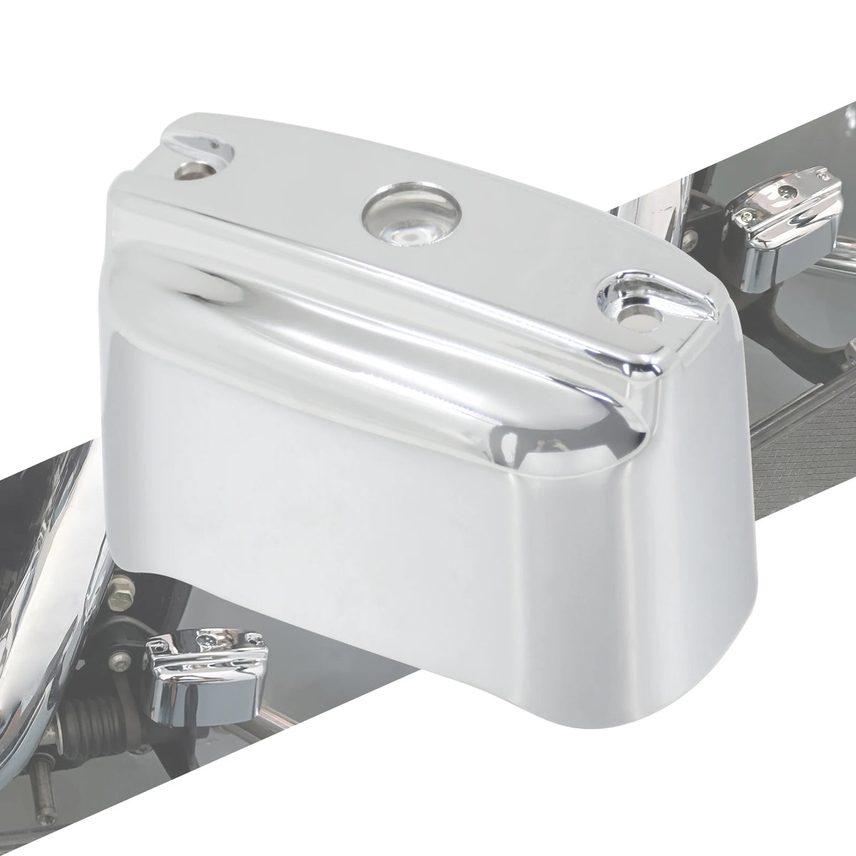 Cache de maître-cylindre arrière pour Harley Softail Touring - vue 1