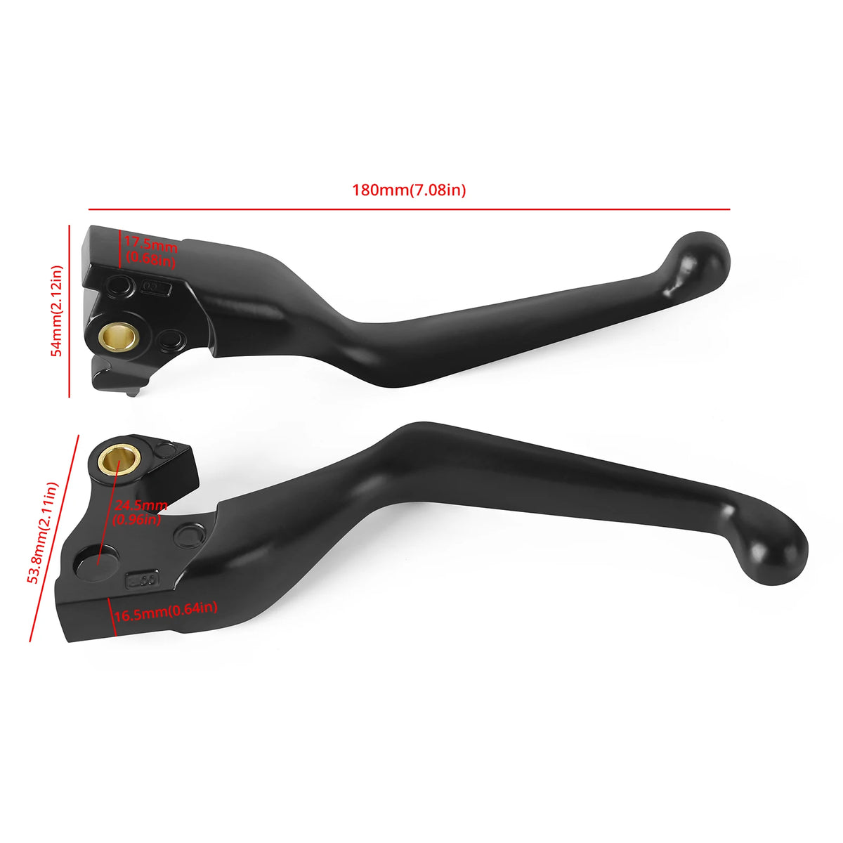 Leviers de frein et embrayage pour Harley Sportster 2014-2022 - vue 4