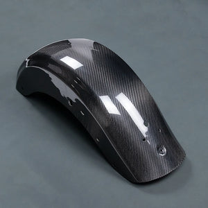 Garde-boue arrière en fibre de carbone pour Harley Touring - vue 2