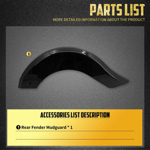 Garde-Boue Arrière en Fibre de Carbone - Harley-Davidson Touring 2009-2023 – photo 5/8