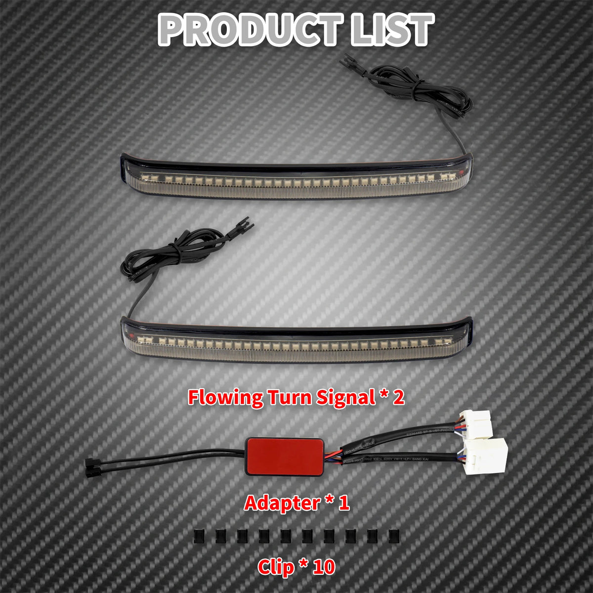 Feu LED de sacoche clignotant/défilant/stop - Harley Touring Road King, Electra Glide, FLHX 2008-2013 – photo 5/6