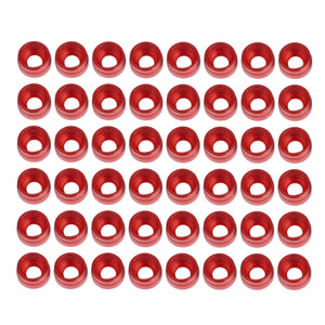 Kit de 48 caches de vis moteur rouges pour Harley - vue 6
