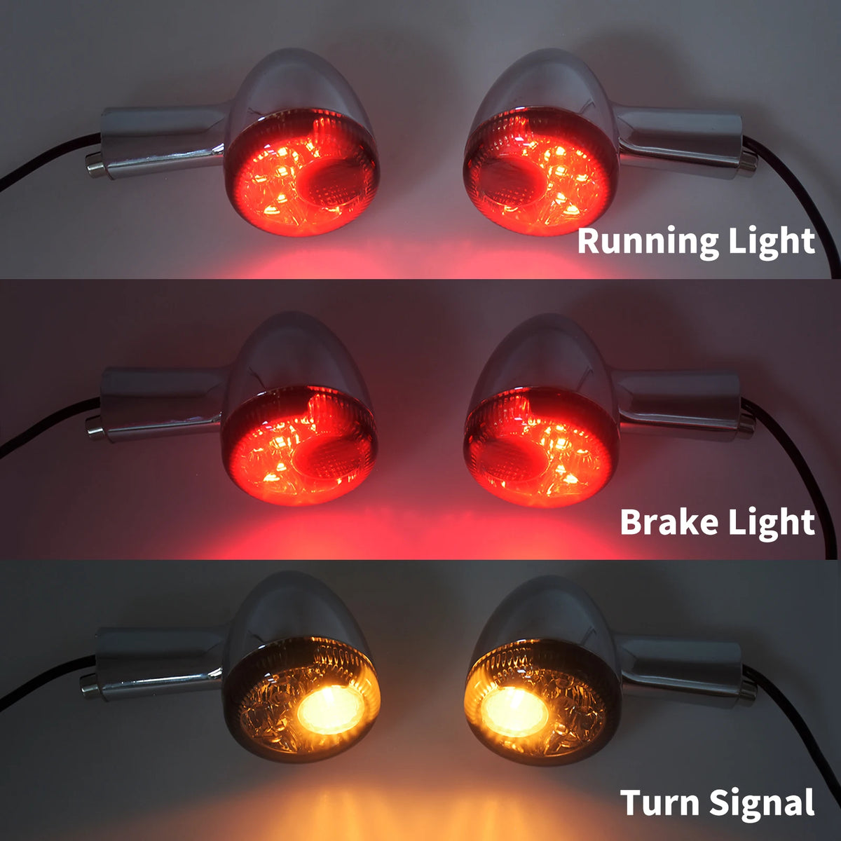 Clignotants LED Arrière avec Stop/Position - Harley-Davidson Sportster XL 1992-2021 – photo 2/10