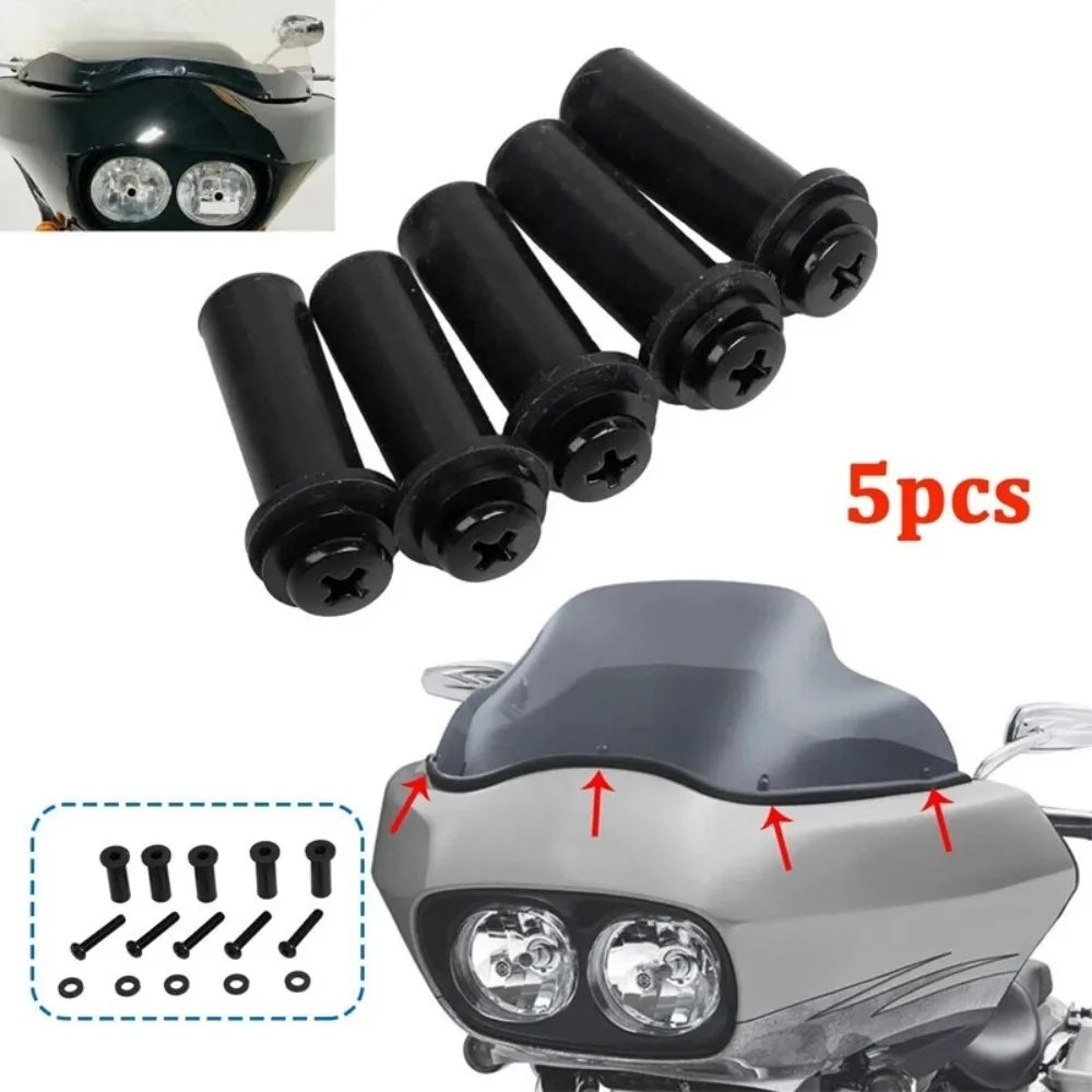 Kit de visserie pour pare-brise Harley-Davidson Road Glide - vue 2