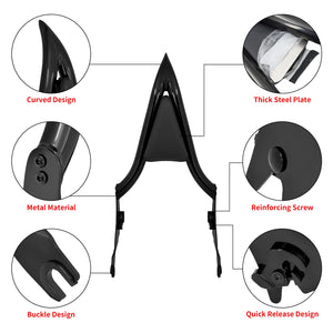 Dossier Passager Amovible 16'' (Sissy Bar) - Harley-Davidson Touring 2009-2025 – photo 3/6