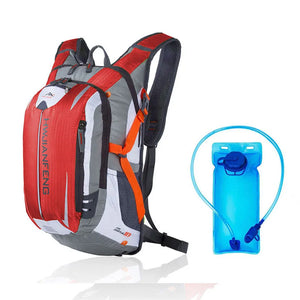 Sac à dos noir imperméable pour motocross avec poche à eau - vue 12