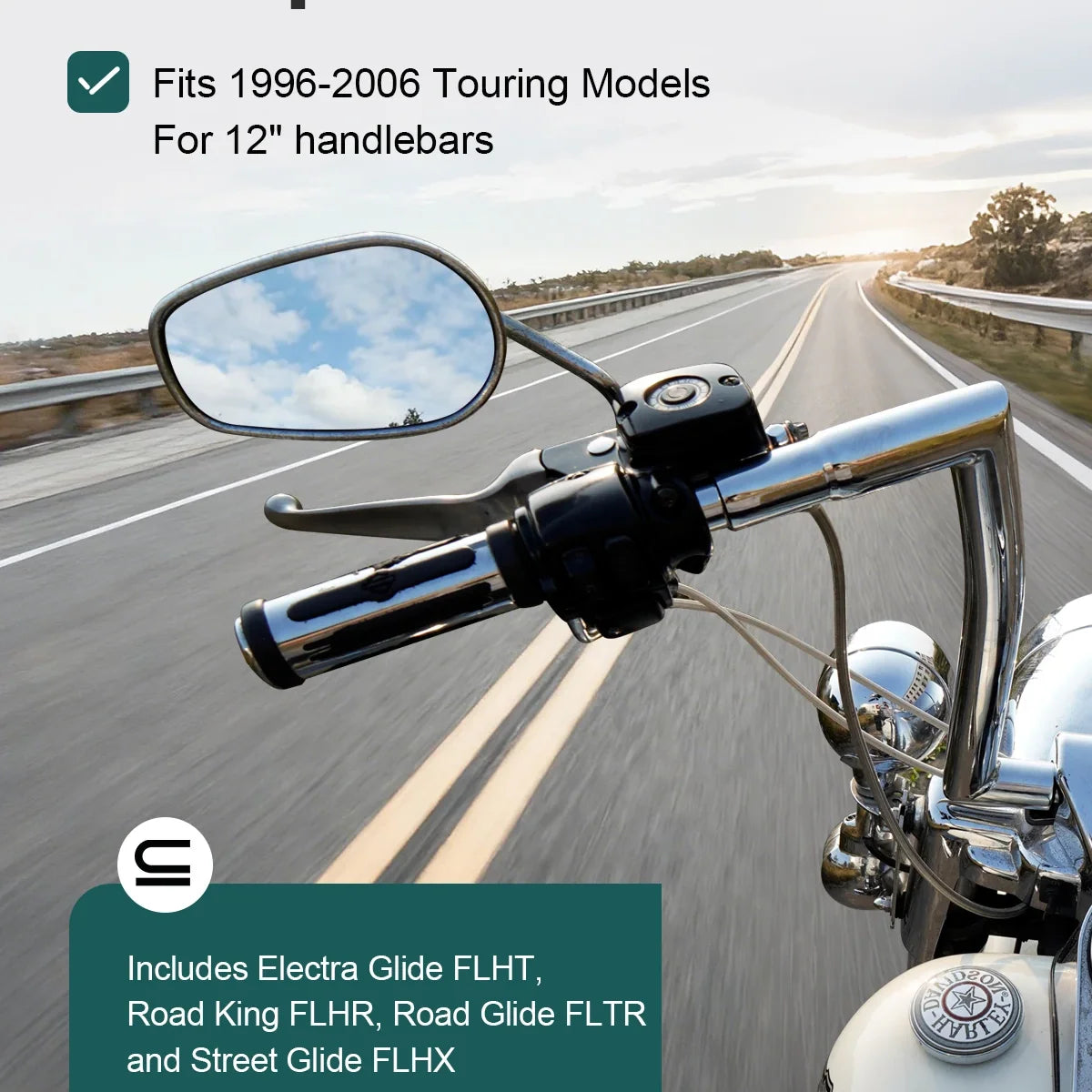 Kit d'Extension de Câblage pour Guidon (12" à 16") - Harley-Davidson Touring 1996-2006 – photo 2/8