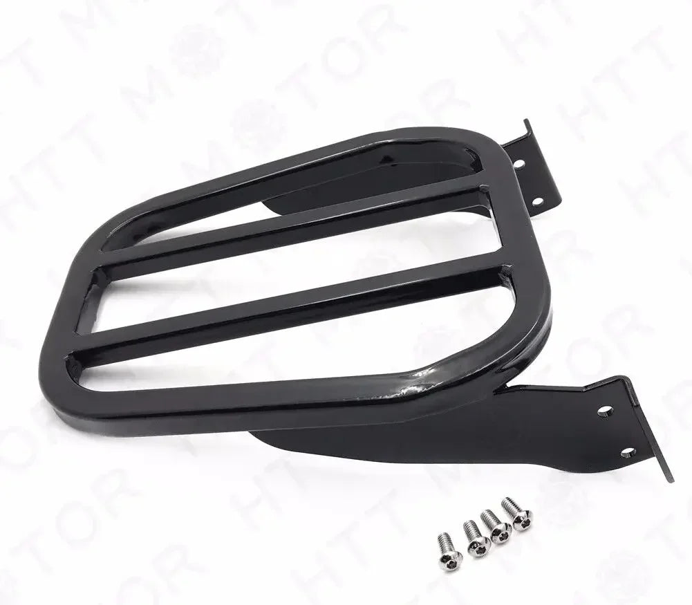 Porte-bagages moto pour sissy-bar étroit Harley-Davidson Dyna 2006-2017 et Softail - vue 8