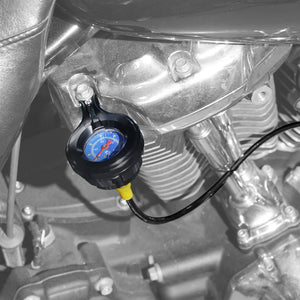 Manomètre de pression d'huile pour Harley Touring M8 - vue 2