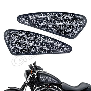 Autocollant décoratif drapeau sur réservoir de Harley Sportster - vue 8