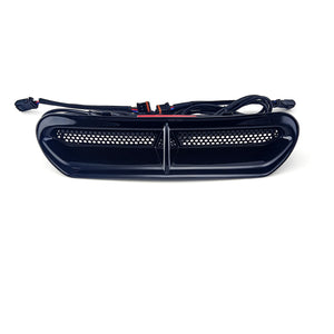 Insert lumineux LED noir intégré à la grille de ventilation d'une Harley-Davidson Street Glide - vue 7
