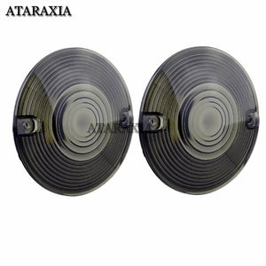 Cabochons de clignotants fumés pour Harley Touring - vue 4