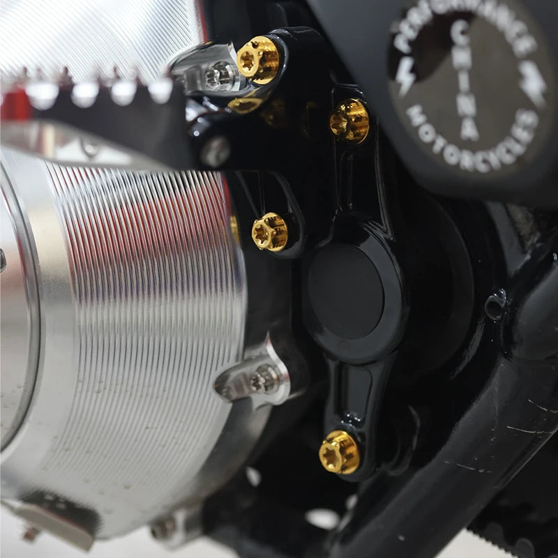 Boulons Titane Bras Oscillant / Repose-pieds Arrière pour Harley Touring et Trike – photo 3/24