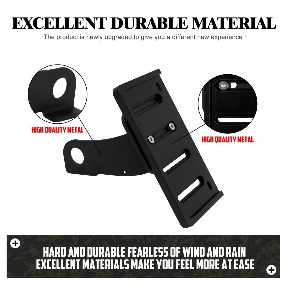 Support de plaque d'immatriculation latéral en aluminium pour Harley-Davidson Nightster RH975/S 2022-2024 – photo 3/6