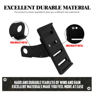 Support de plaque d'immatriculation latéral en aluminium pour Harley-Davidson Nightster RH975/S 2022-2024 – photo 3/6