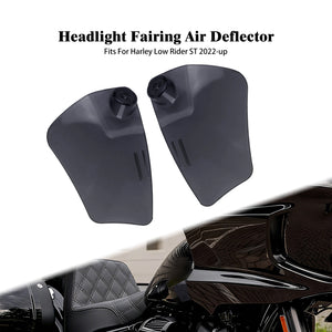 Déflecteurs d'air latéraux colorés pour phare de Harley-Davidson Low Rider ST - vue 11
