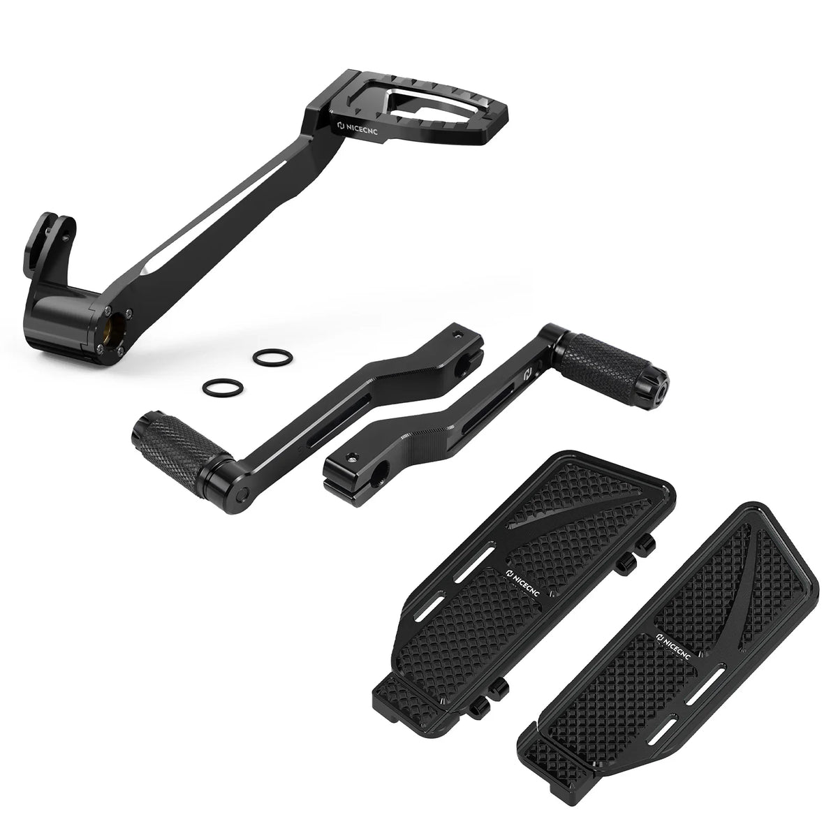 Support de Fixation Moteur Avant Noir - Harley-Davidson Touring, Dyna Super Glide FLT 1980-2008 – photo 26/27