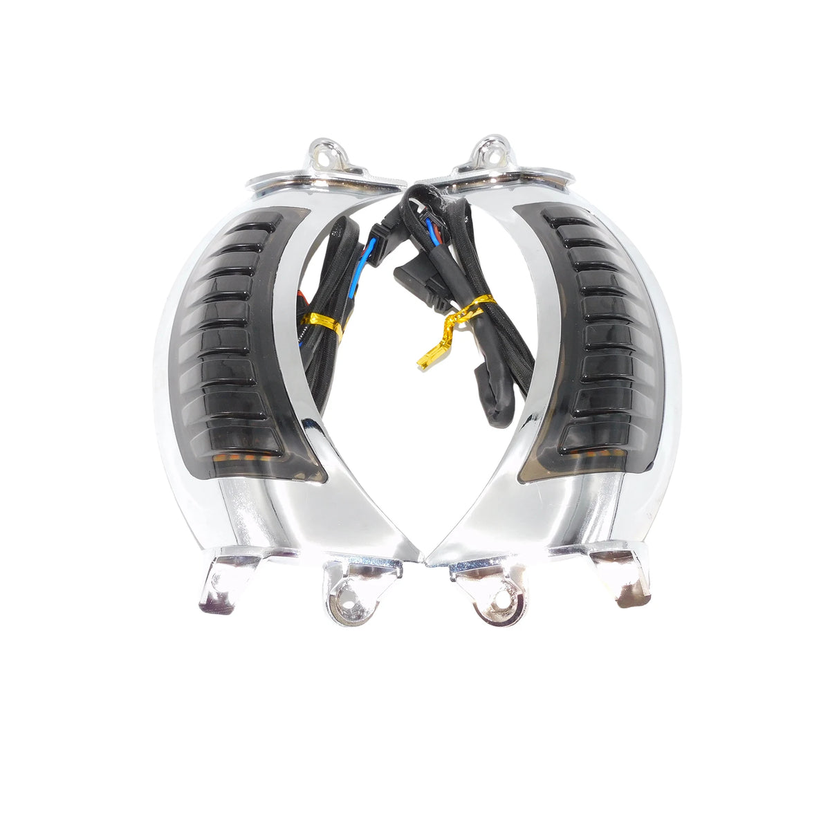 Clignotant LED latéral ambre et blanc sur une Harley-Davidson Road Glide - vue 7
