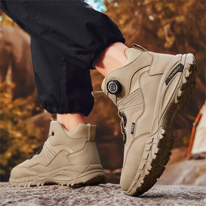 Bottines motard cuir - vue 6