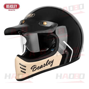 Casque moto intégral rétro - vue produit - vue 17
