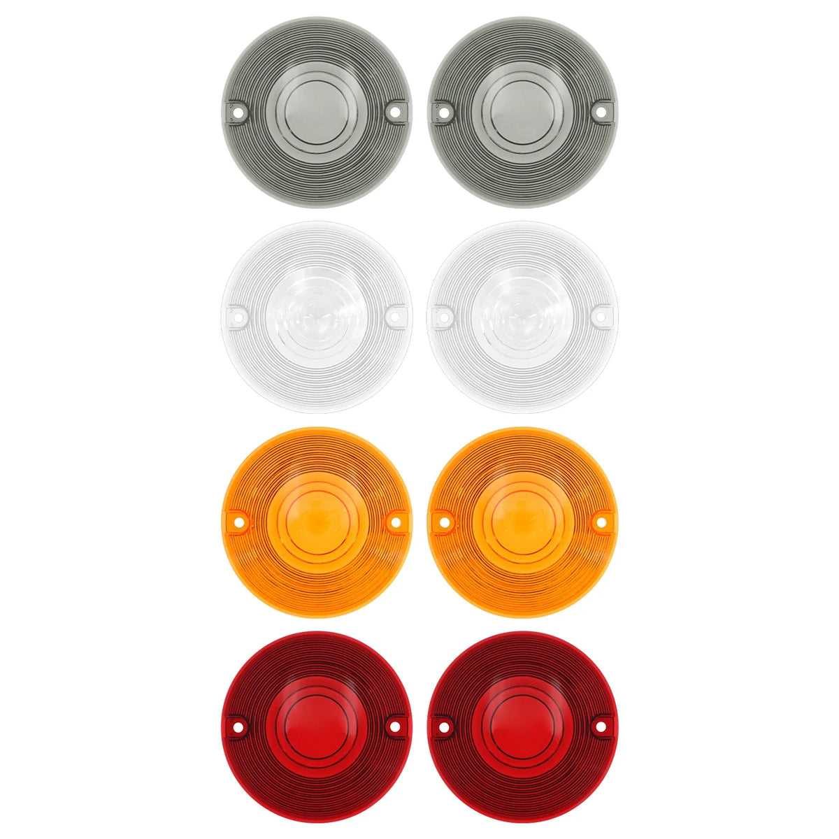 Cabochons de clignotants plats pour Harley Touring Softail - vue 4