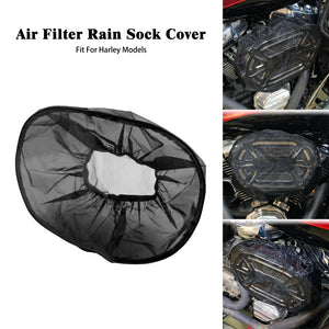 Chaussette de pluie noire pour filtre à air pour Harley Touring Softail 114 117 - vue 7