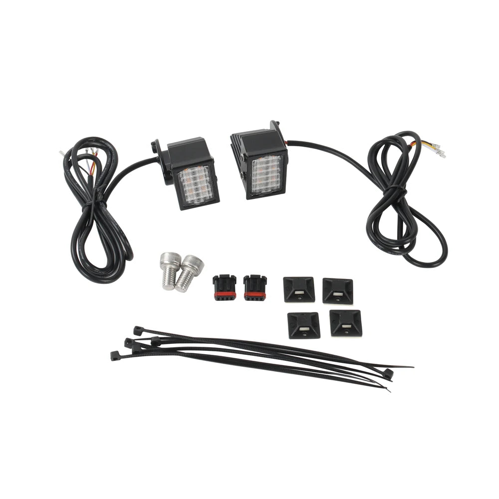 Feux LED Arrière Clignotant/Stop Homologués DOT - Harley-Davidson Softail M8 2018-2024 – photo 3/6
