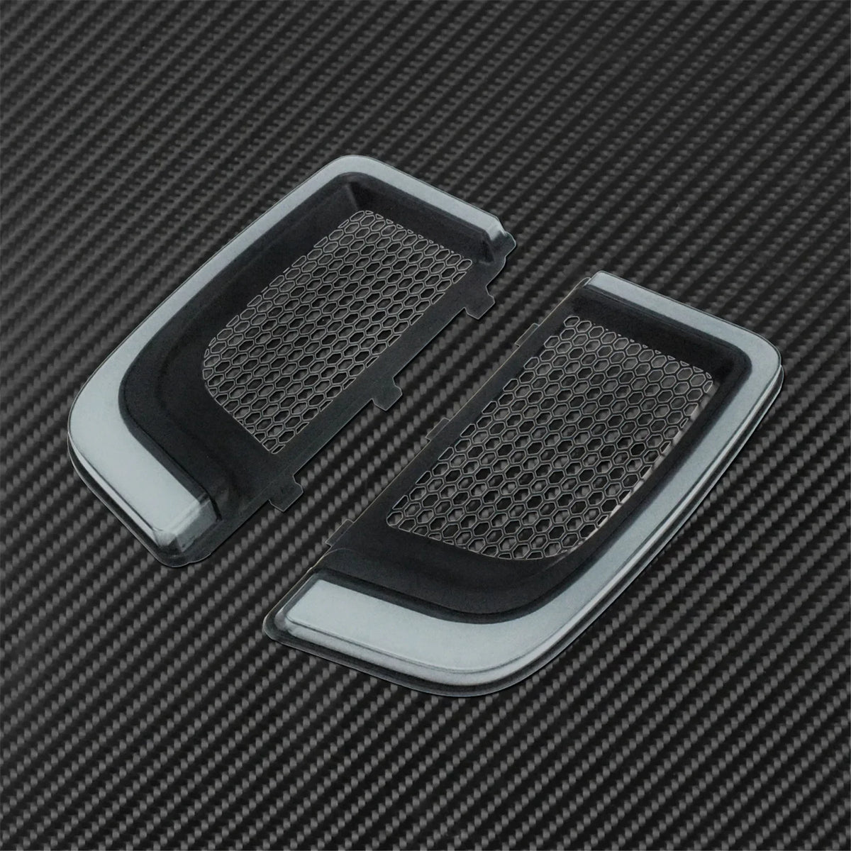 Grille inférieure de carénage LED noire pour Harley-Davidson Touring - vue 3