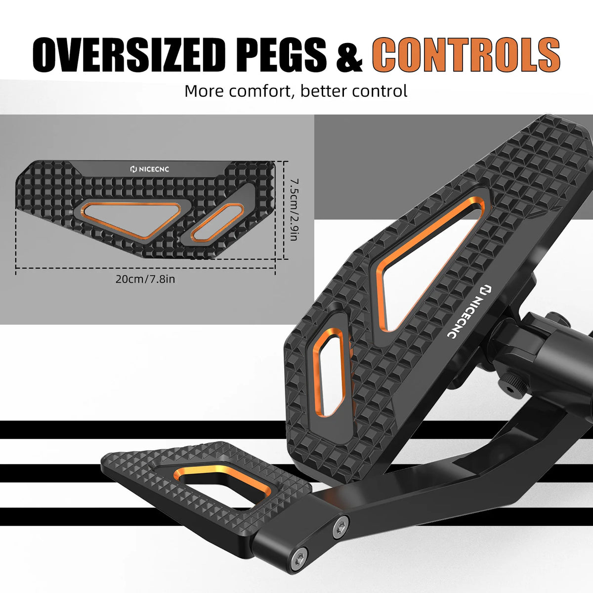 Kit Commandes Avancées (Forward Controls) Réglables - Harley-Davidson Dyna 2000-2017 – photo 6/9