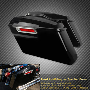Sacoches Rigides Étanches avec ou sans Couvercles Haut-Parleurs - Harley-Davidson Touring 2014-2024 – photo 7/10