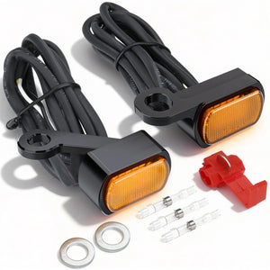 Clignotants avant LED mini format pour Harley-Davidson Sportster XL 883 et 1200, 2004 et plus – photo 7/11