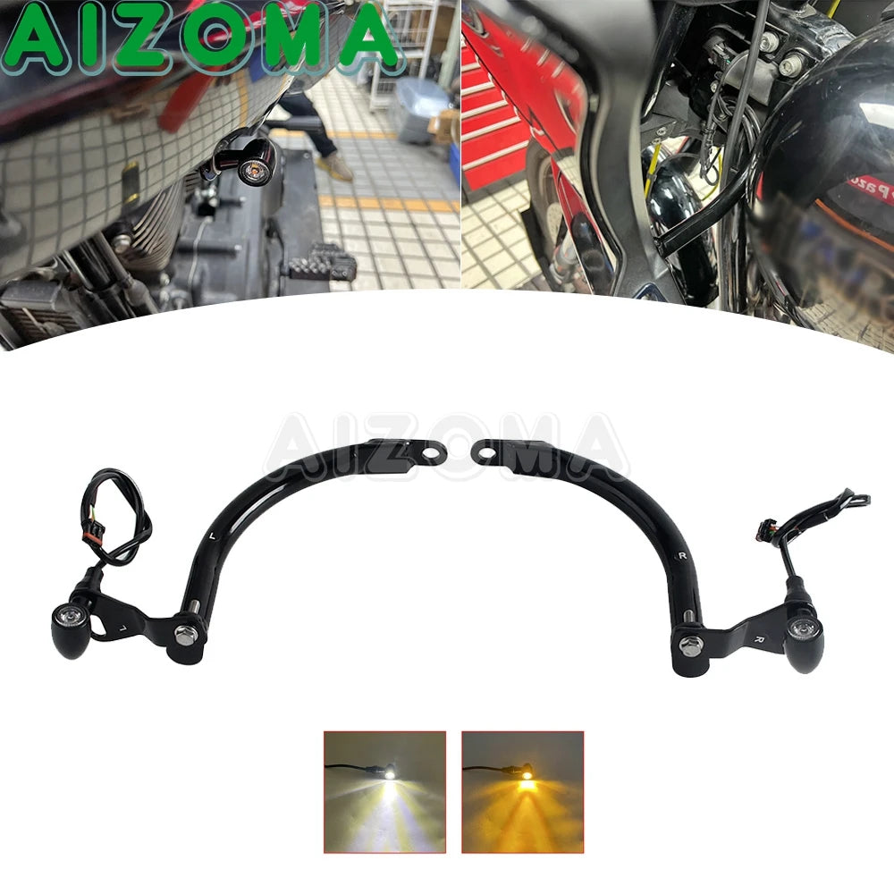 Clignotant / feu de signalisation pour Harley-Davidson Softail Low Rider ST FXLRST EI Diablo FXRST 117 – photo 1/6
