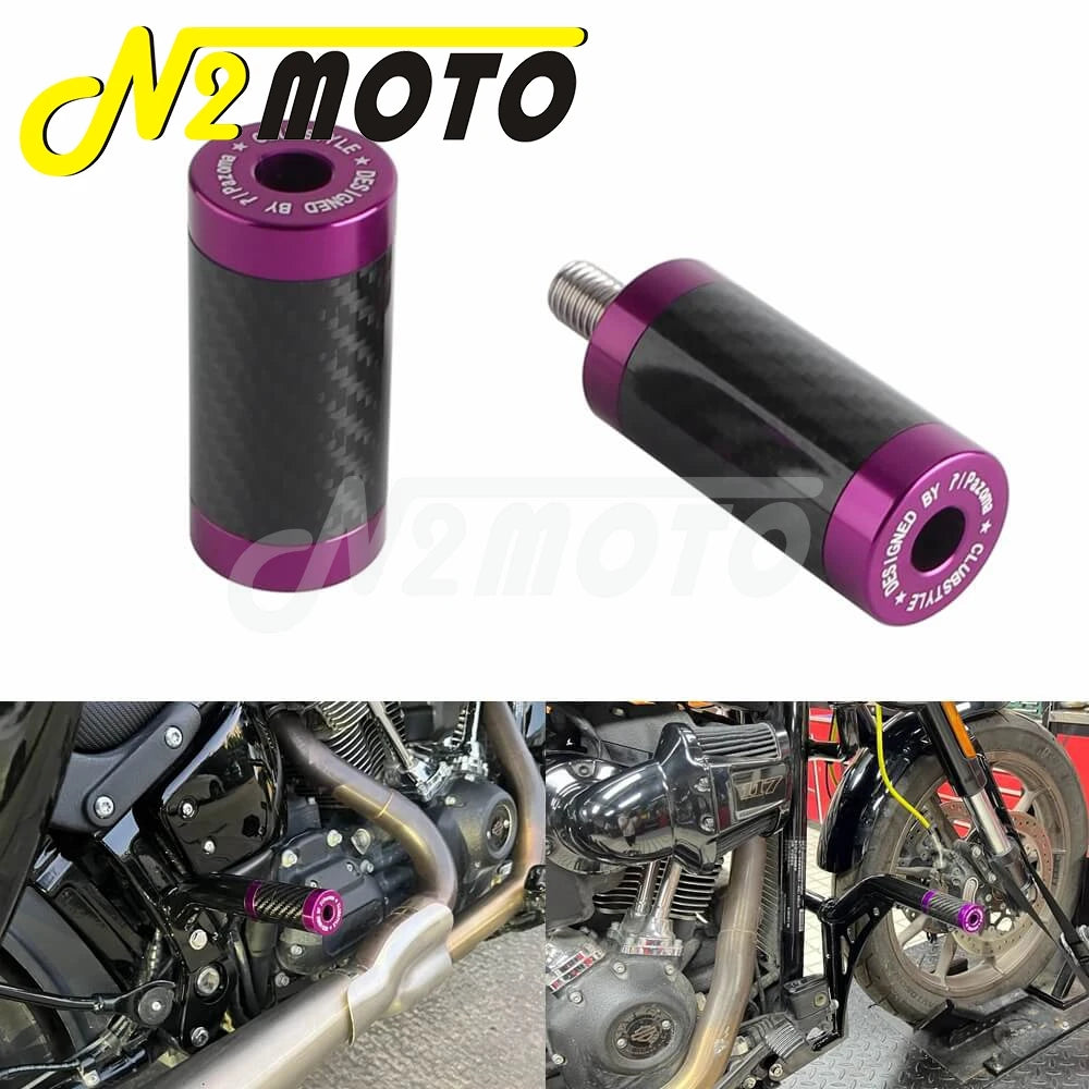 Paire d'embouts de glissière Pazoma pour barre de protection moto - vue 10