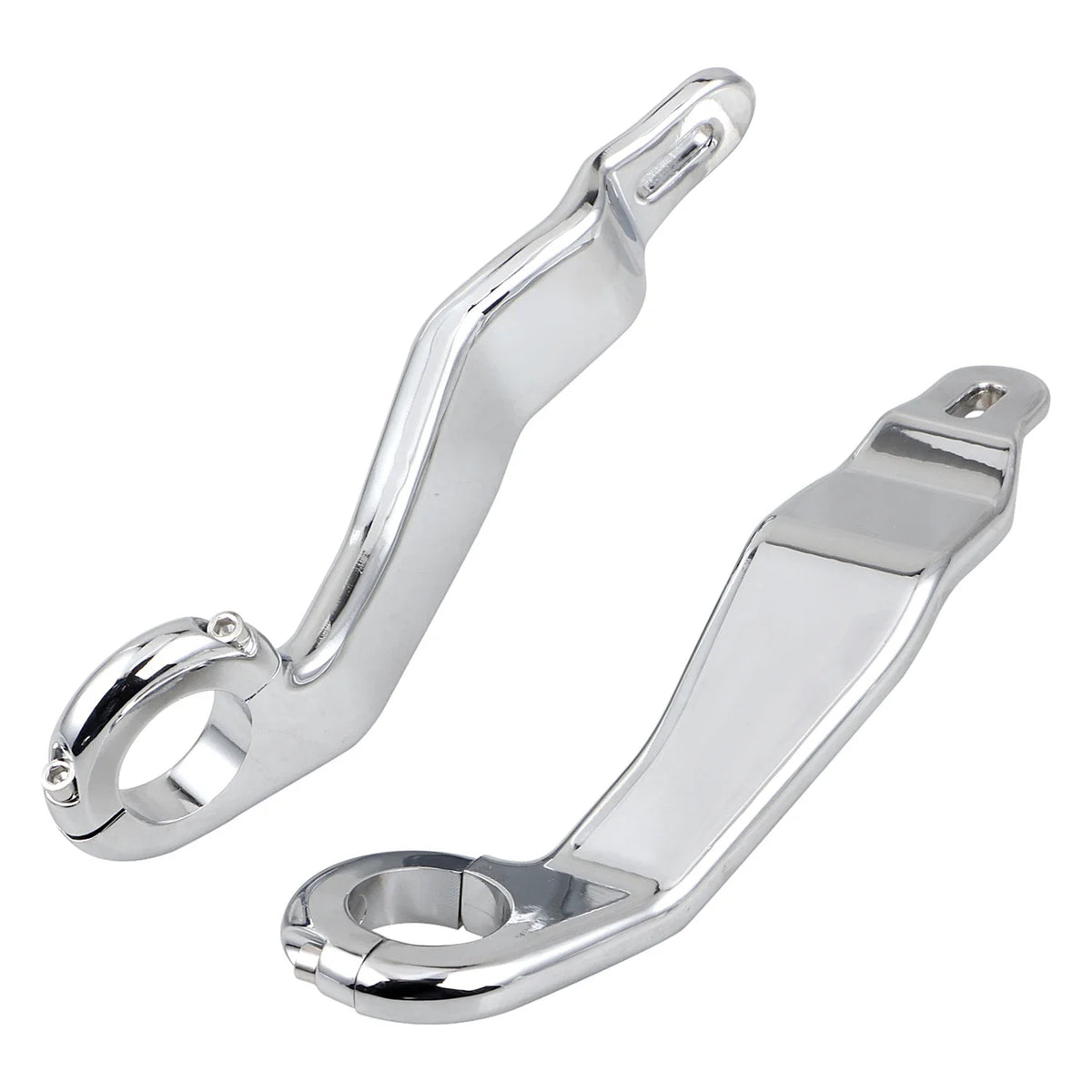 Support de carénage chromé pour moto Harley Road Glide - vue 6