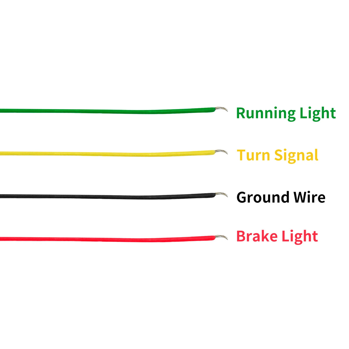 Mini clignotants LED feu stop pour Harley - vue 5