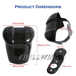 Cache de klaxon carbone pour Harley Touring Trike - vue 5