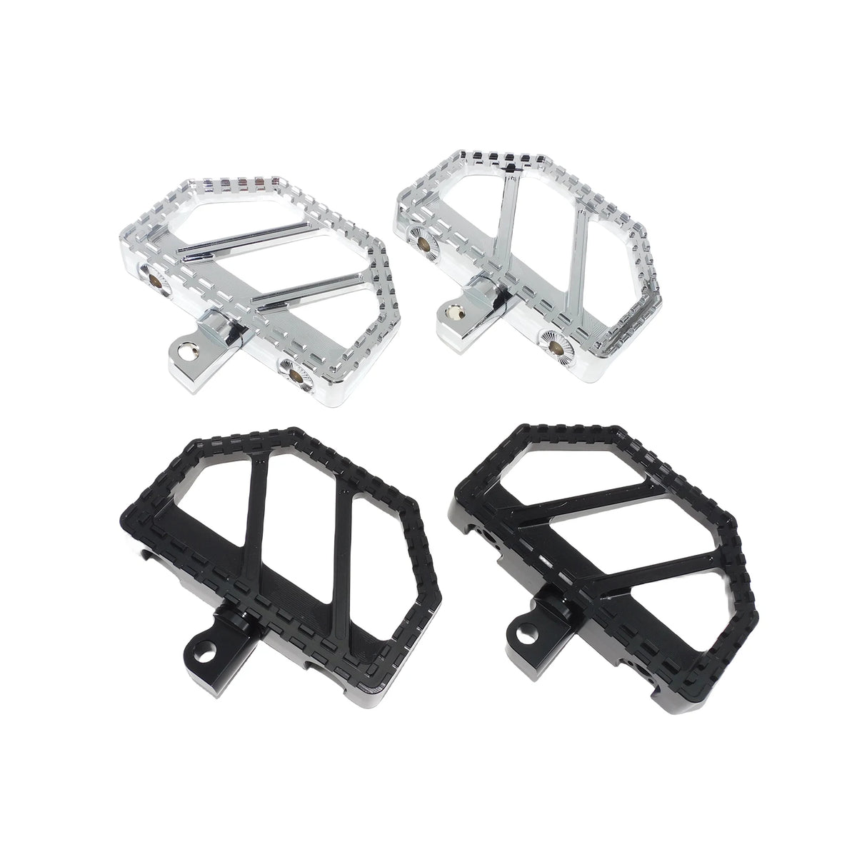 Repose-pieds et pontet de sélecteur antidérapants pour Harley-Davidson Softail, Dyna, Touring & Road King – photo 5/16