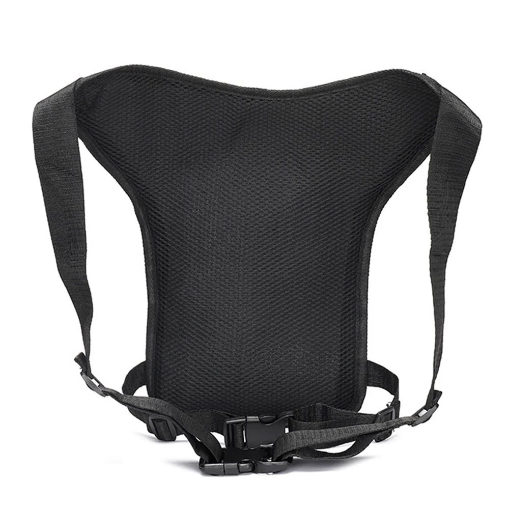 Sacoche de cuisse noire pour motard - vue 2