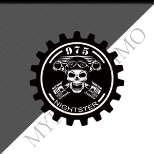 Autocollant décoratif sur réservoir de Harley Nightster - vue 33