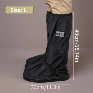Couvre-chaussures antidérapants imperméables - Moto, Scooter, VTT - vue 5