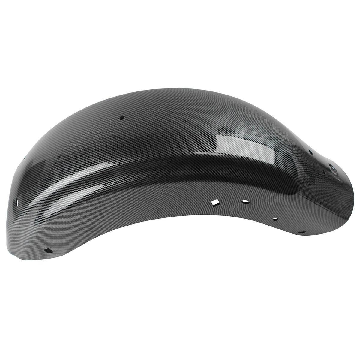 Garde-boue arrière effet carbone pour moto Harley-Davidson - vue 3