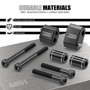 Kit Extensions de Marchepieds Conducteur (+3,2cm) pour Harley Street Glide, Road Glide, Road King – photo 5/7