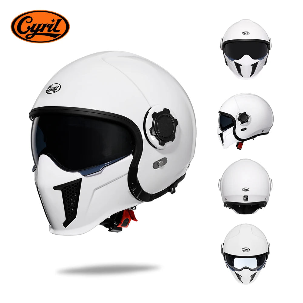 Casque Moto Modulable 4-en-1 - Double Visière, Homologué DOT/ECE - vue 11
