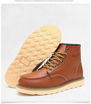 Bottines cuir motard western - vue 3