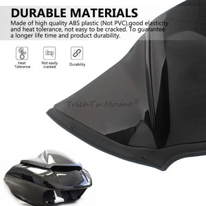 Cache de conduit d'air noir pour carénage de Harley-Davidson Road Glide - vue 6