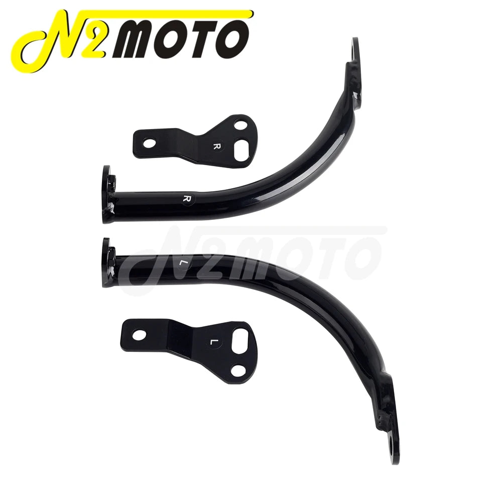 Kit de barres de support de carénage noir pour Harley-Davidson Low Rider ST - vue 5